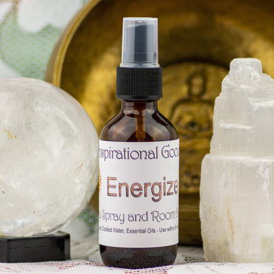 Oil Version - Energize Gem Water Essential Oil Aromatherapy Fusion Essence